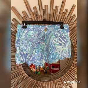 Lilly Pulitzer shorts buttercup hem